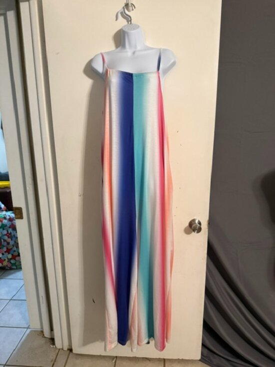 Pants - BEAUTIFUL Colorful Jumpsuit Size L